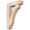 Ekena Millwork Imperial Arts and Crafts Smooth Bracket w/ Offset Brace, Douglas Fir, 7 1/2"W x 30"D x 42"H BKT0806X30X42IMP03SDF - alternate 1